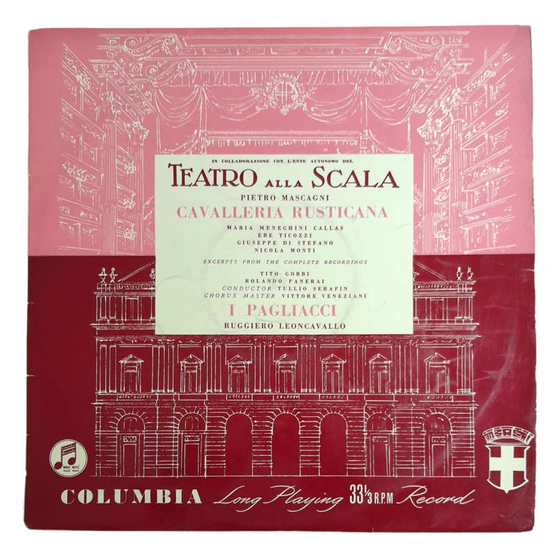 1957 Various - Cavalleria Rusticana / I Pagliacci - Vinyl, 12`, 33 RPM - Classical - Very Good - Wit