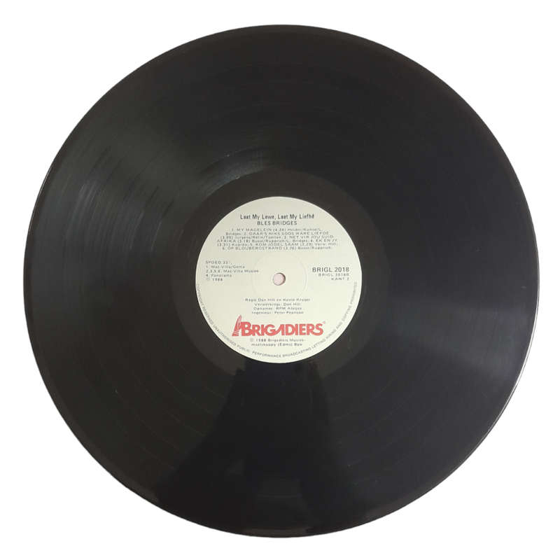 1988 Bles Bridges  Laat Mty Lewe, Laat My Liefhê - Vinyl, 12`, 33 RPM - Pop - Very Good - With Cove