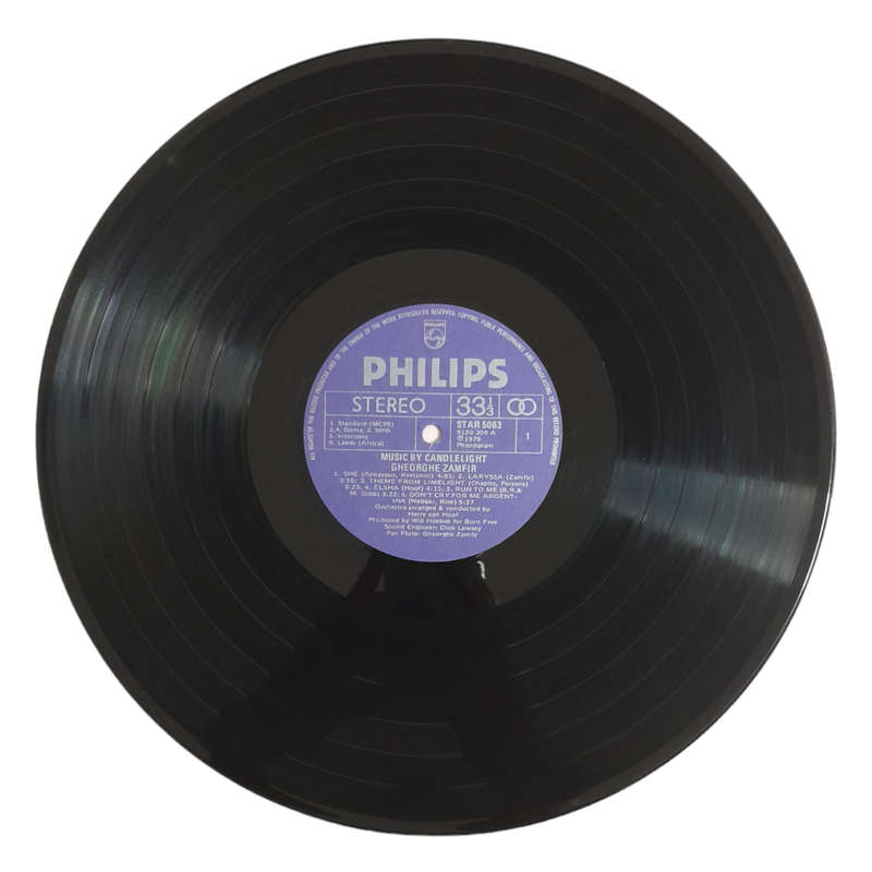 1979 Gheorghe Zamfir Orchestra Conducted By Harry van Hoof  Music By Candlelight - Vinyl, 12`, 33 R