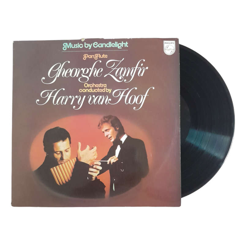 1979 Gheorghe Zamfir Orchestra Conducted By Harry van Hoof  Music By Candlelight - Vinyl, 12`, 33 R