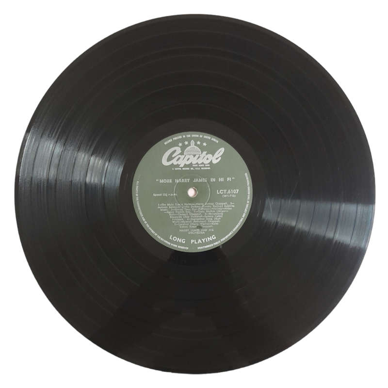 1956 Harry James  More Harry James In Hi-fi - Vinyl, 12`, 33 RPM - Jazz - Very Good - With Cover