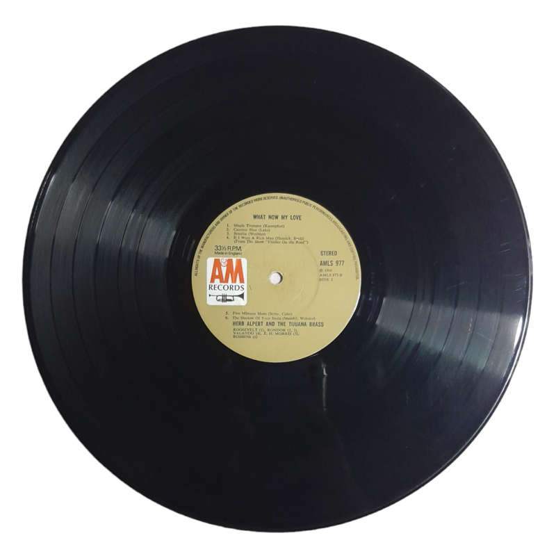 1966 Herb Alpert & The Tijuana Brass  What Now My Love - Vinyl, 12`, 33 RPM - Jazz - Very Good - Wi