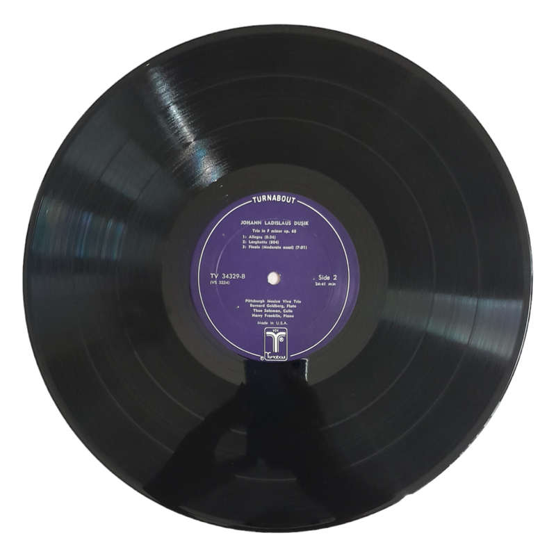 1970 Weber / Dusik, Pittsburgh Musica Viva Trio  Trios For Flute, Cello And Piano - Vinyl, 12`, 22