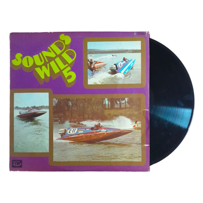 1971 Various - Sounds Wild 5 - Vinyl, 12`, 33 RPM - Pop - Very Good - With Cover