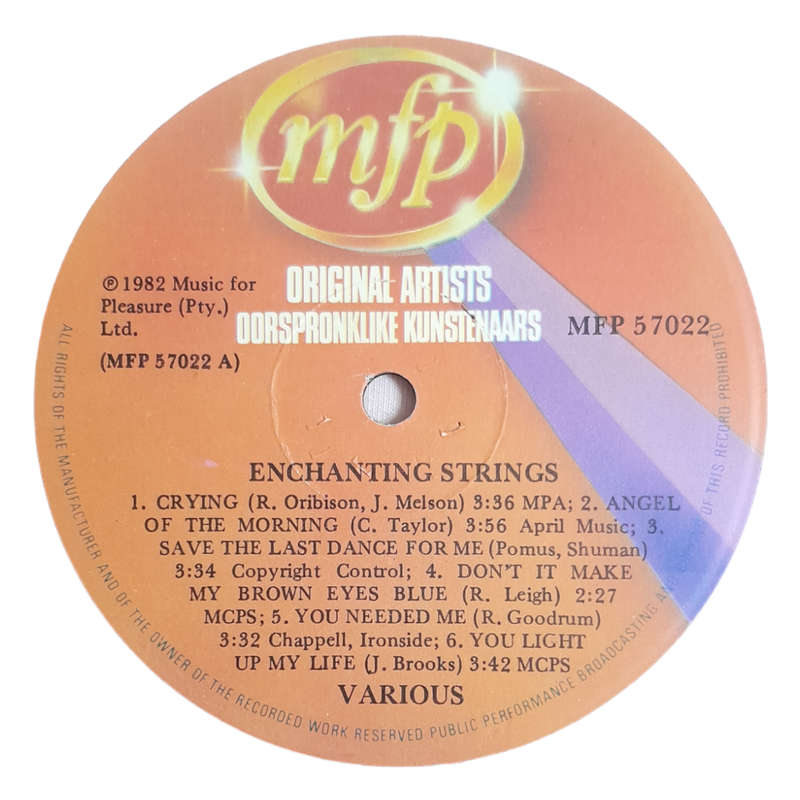 1982 Anthony Haseldine And His String Orchestra - Vinyl, 12`, 33 RPM - Classical - Very Good - With