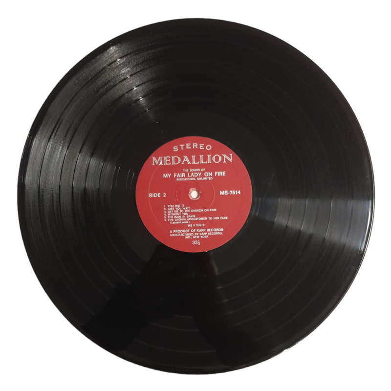 1961 Percussion Unlimited  My Fair Lady On Fire - Vinyl, 12`, 33 RPM - Stage & Screen - Very Good -
