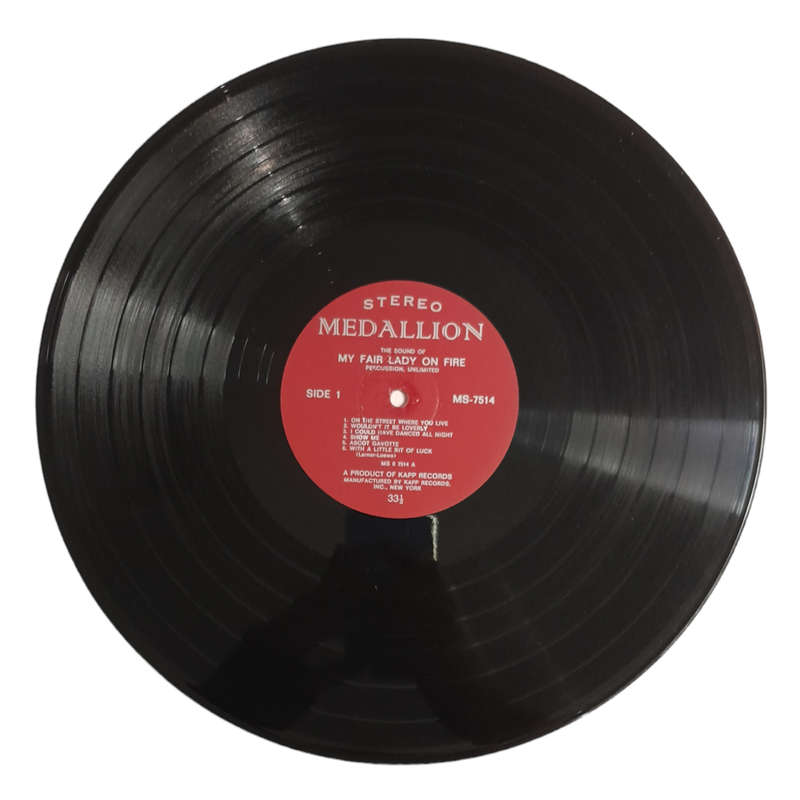 1961 Percussion Unlimited  My Fair Lady On Fire - Vinyl, 12`, 33 RPM - Stage & Screen - Very Good -