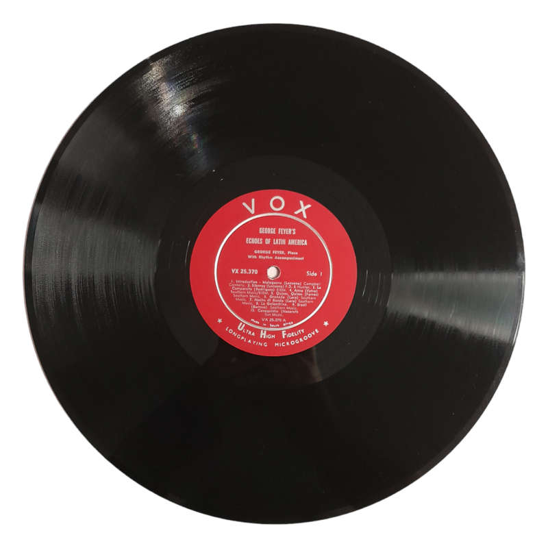 1954 George Feyer  Echoes Of Latin America - Vinyl, 12`, 33 RPM - Latin - very Good - With Cover