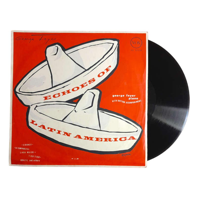 1954 George Feyer  Echoes Of Latin America - Vinyl, 12`, 33 RPM - Latin - very Good - With Cover