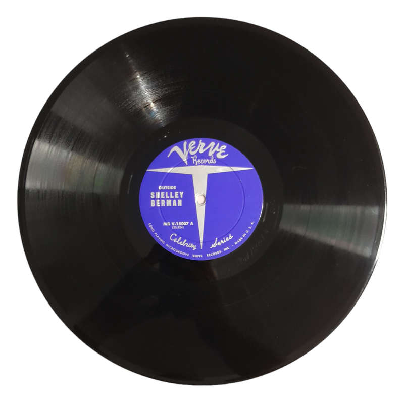 1959 Shelley Berman  Outside Shelley Berman - Vinyl, 12`, 33 RPM - Other - Very Good Plus - With Co