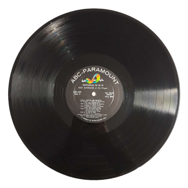 1957 Bert Buhrman  Nostalgia In Hi-Fi - Vinyl, 12`, 33 RPM - Pop - Very Good - With Cover
