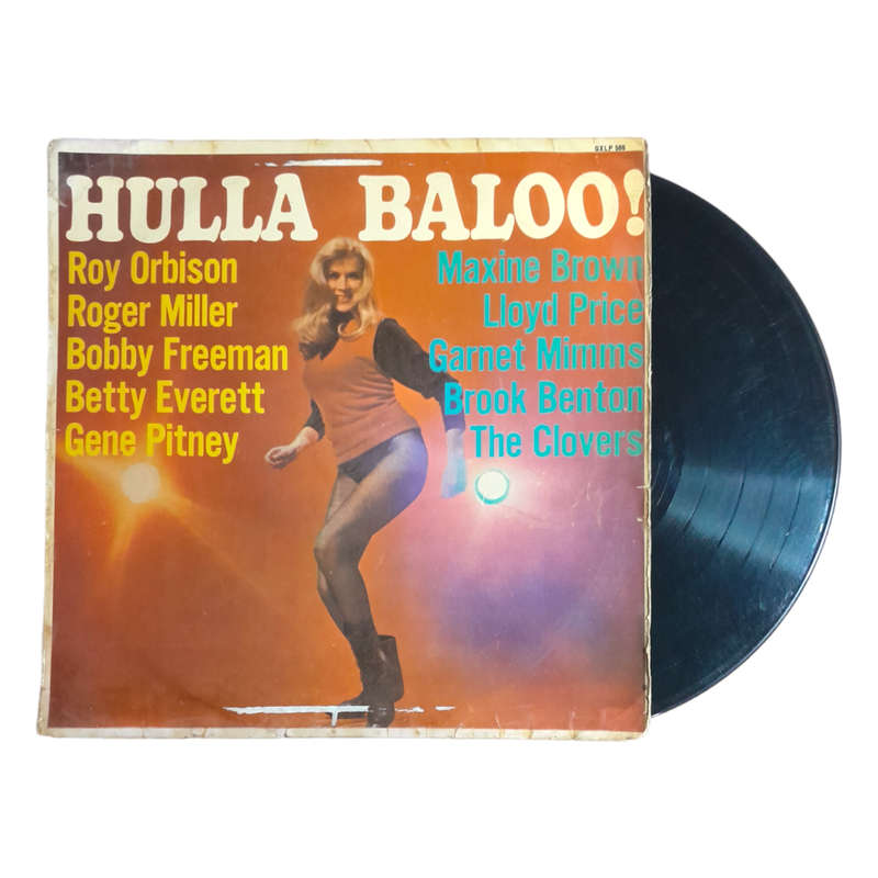 1965 Various  Hullabaloo! - Vinyl, 12`, 33 RPM - Rock - Good - With Cover