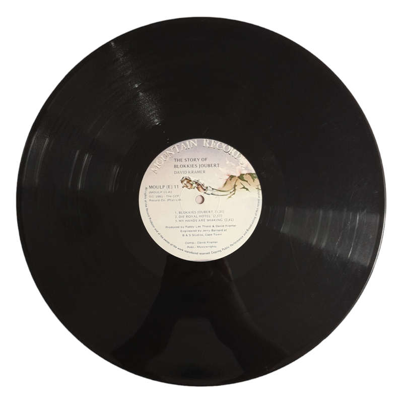 1981 David Kramer - Die Verhaal Van Blokkies Joubert - Vinyl, 12`, 33 RPM - Afrikaans - Very Good -