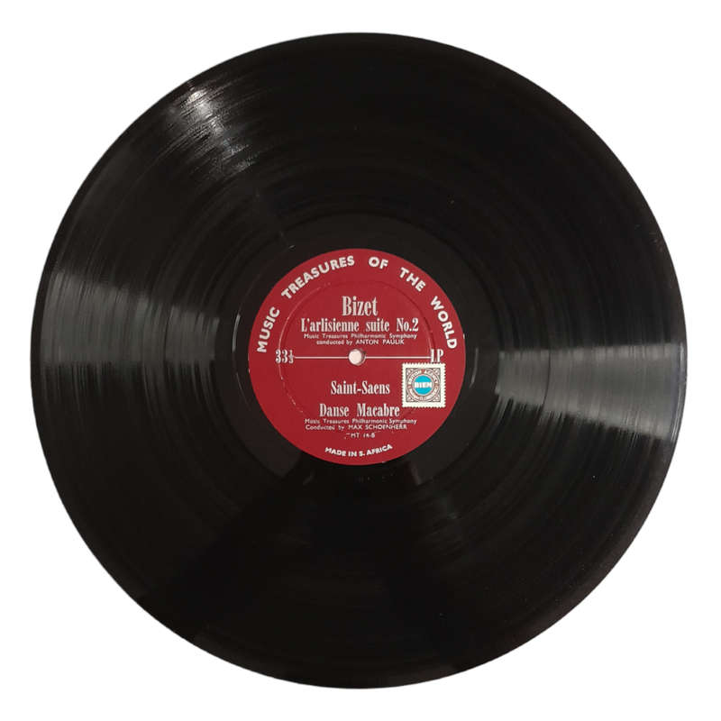 * Bizet, Saint-Saens & Johan Strauss - L`arlisienne Suite No. 2, Danse Macabre & Waltzes - Vinyl, 12