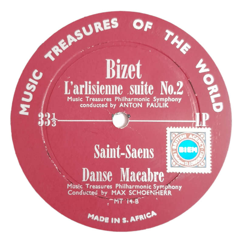 * Bizet, Saint-Saens & Johan Strauss - L`arlisienne Suite No. 2, Danse Macabre & Waltzes - Vinyl, 12