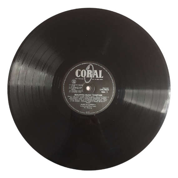 1957 Carretta  Beautiful Music Together - Vinyl, 12`, 33 RPM - Jazz - Very Good - With Cover