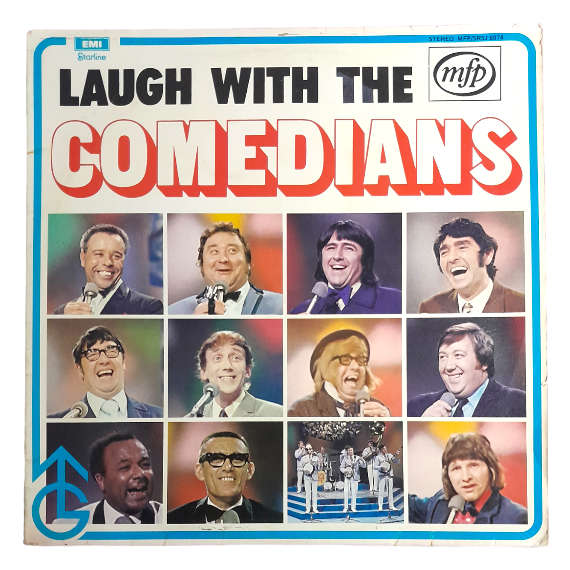 1971 Various  Laugh With The Comedians - Vinyl, 12`, 33 RPM - Comedy - Very Good Plus - With Cover