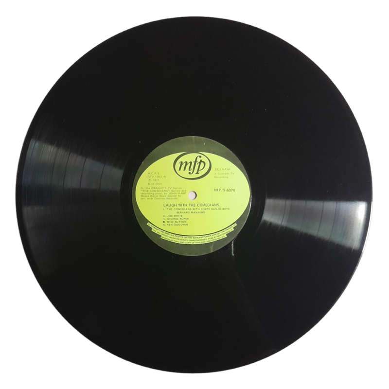 1971 Various  Laugh With The Comedians - Vinyl, 12`, 33 RPM - Comedy - Very Good Plus - With Cover