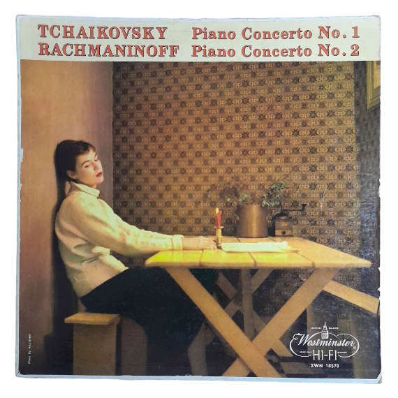 1957 Rachmaninoff / Tchaikowsky / Vienna State Opera Orchestra, Hermann Scherchen, Edith Farnadi  T