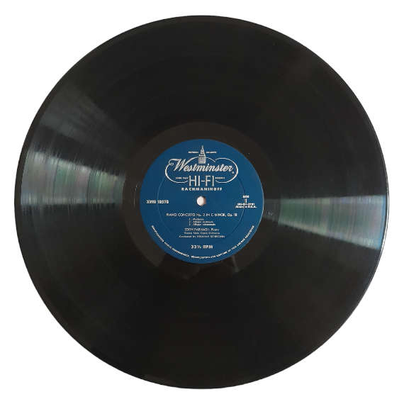 1957 Rachmaninoff / Tchaikowsky / Vienna State Opera Orchestra, Hermann Scherchen, Edith Farnadi  T