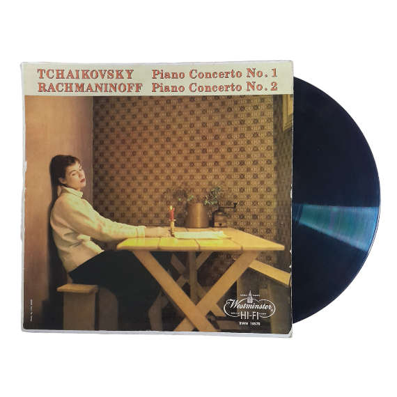 1957 Rachmaninoff / Tchaikowsky / Vienna State Opera Orchestra, Hermann Scherchen, Edith Farnadi  T