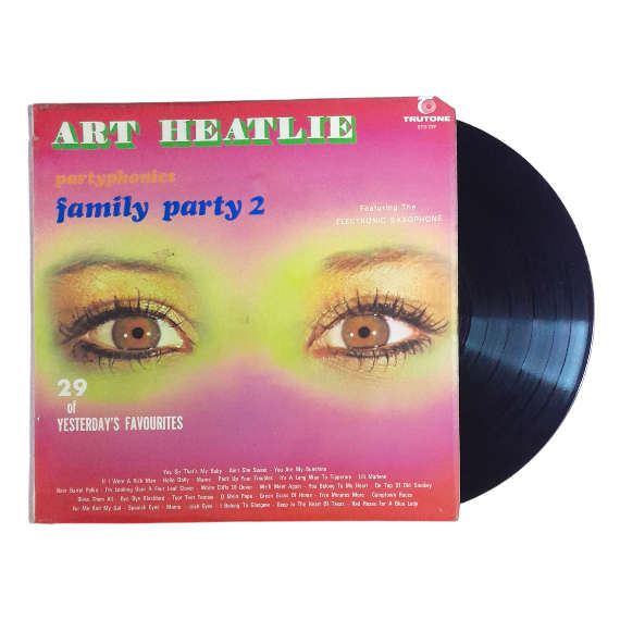 1971 Art Heatlie - Partyphonics - Family Party 2 - Vinyl, 12`, 33 RPM - Pop - Very Good Plus - With