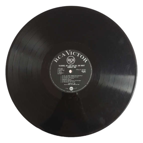1965 Virginia Lee - Vaarwel My Lief - Ek Sal Jou Nooit Vergeet Nie - Vinyl, 12`, 33 RPM - Pop - Very