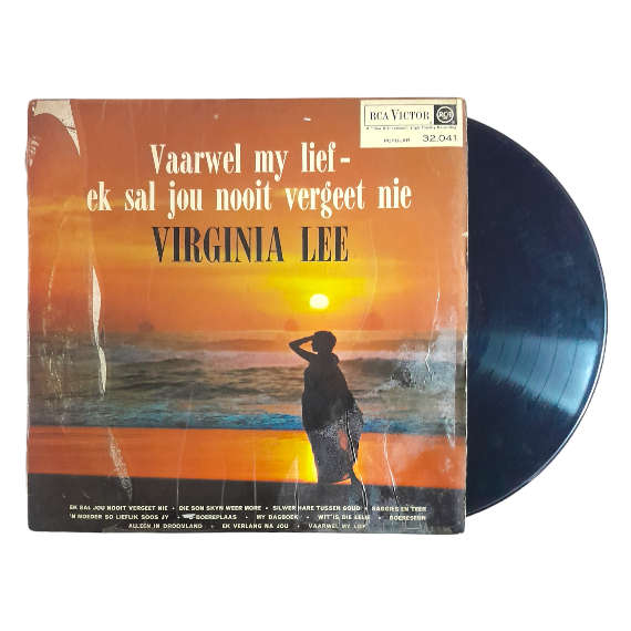 1965 Virginia Lee - Vaarwel My Lief - Ek Sal Jou Nooit Vergeet Nie - Vinyl, 12`, 33 RPM - Pop - Very
