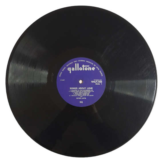 1967 Peter Lotis  Songs About Love - Vinyl, 12`, 33 RPM - Rock - Good - With Cover