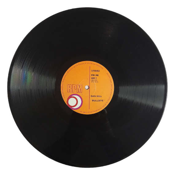 * Dan Hill  Bullseye - Vinyl, 12`, 33 RPM - Electronica - Very Good - With Cover