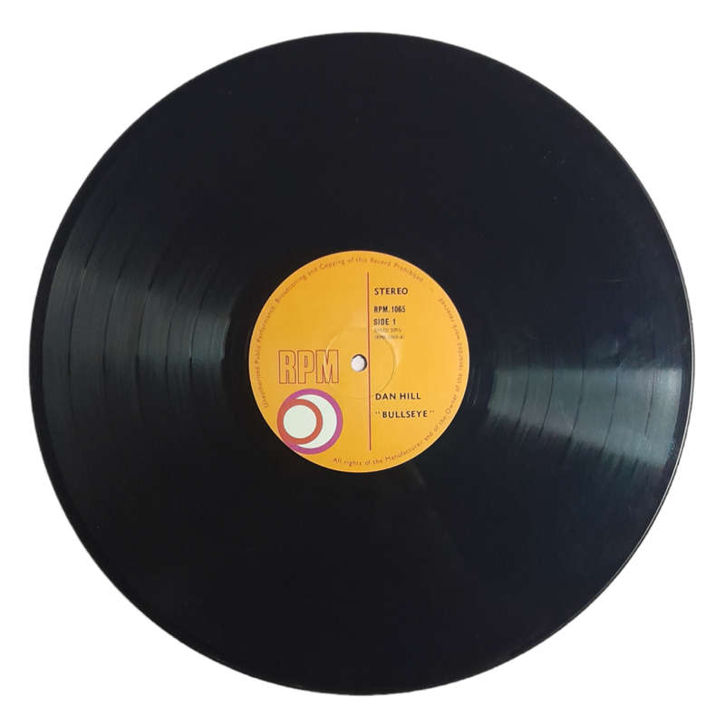 * Dan Hill  Bullseye - Vinyl, 12`, 33 RPM - Electronica - Very Good - With Cover