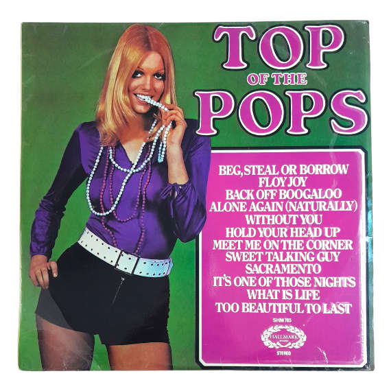 1972 Various - Top Of The Pops - Vinyl, 12`, 33 RPM - Pop - Very Good - With Cover