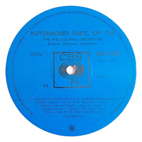1966 Ormandy Conducts The Philadelphia Orchestra  Swan Lake / The Nutcracker - Vinyl, 12`, 33 RPM -