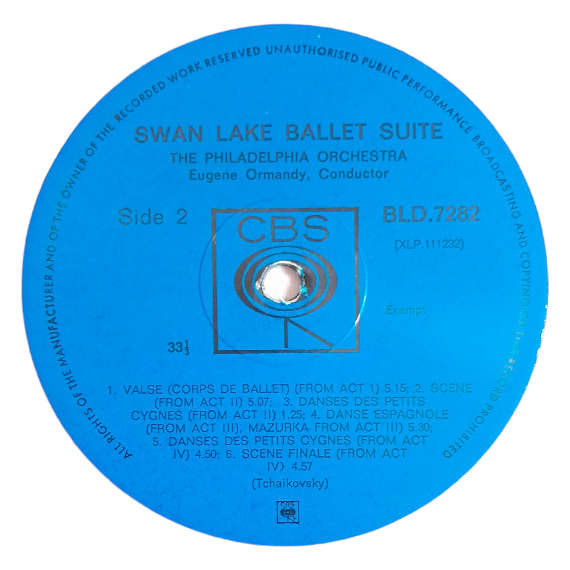 1966 Ormandy Conducts The Philadelphia Orchestra  Swan Lake / The Nutcracker - Vinyl, 12`, 33 RPM -
