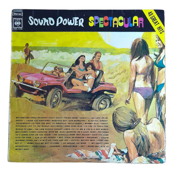 1973 Various - Sound Power Spectacular - Vinyl, 12`, 33 RPM - Pop - Very Good - With Cover