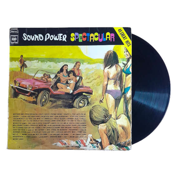 1973 Various - Sound Power Spectacular - Vinyl, 12`, 33 RPM - Pop - Very Good - With Cover