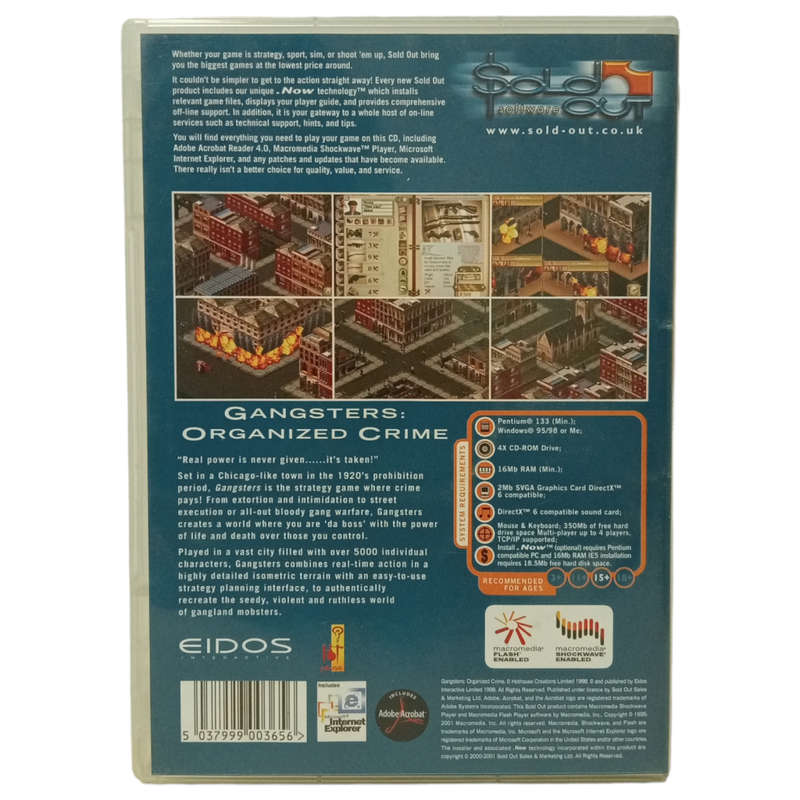 Gangsters - Organized Crime PC (CD)