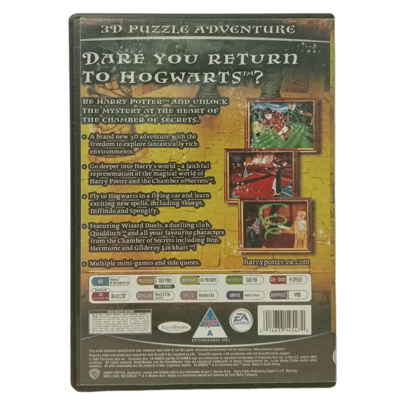 Harry Potter and the Chamber of Secrets PC (CD)