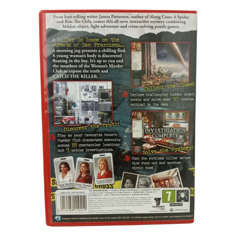 Woman`s Murder Club - Death In Scarlet PC (CD)