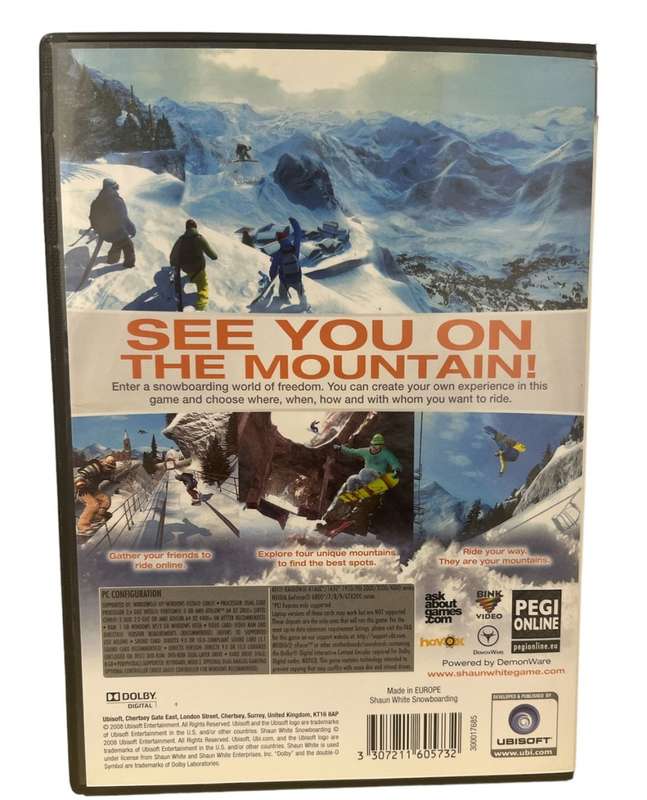Shaun White - Snow Boarding PC (DVD)