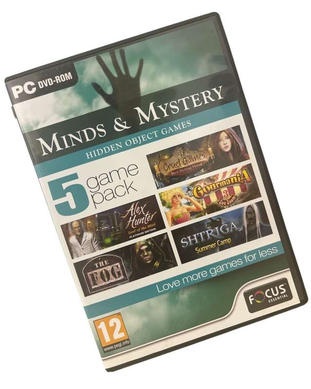 Minds & Mystery - Hidden Objects Game 5 Game Pack PC (DVD)