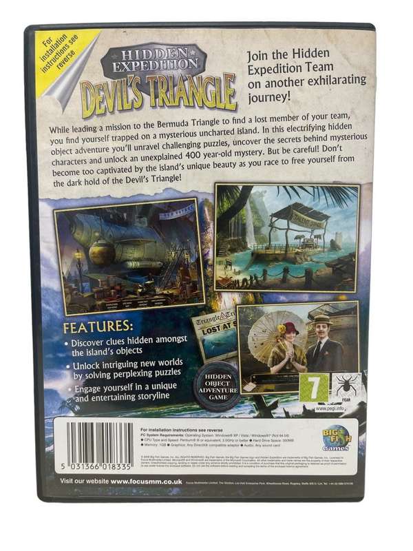 Hidden Expedition - Devil`s Triangle PC (CD)