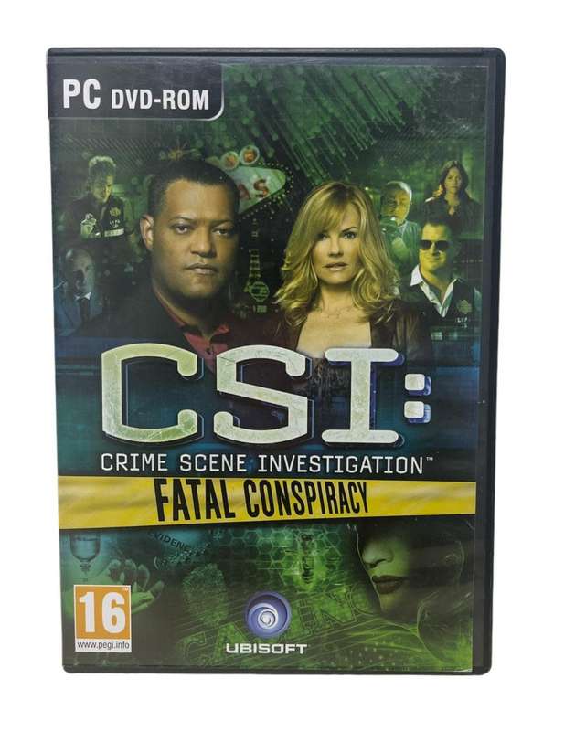 CSI: Crime Scene Investigation - Fatal Conspiracy PC (DVD)