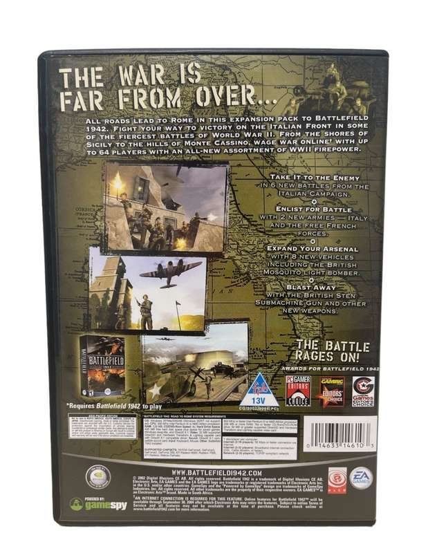 Battlefield 1942 - The Road to Rome - Expansion Pack PC (CD)