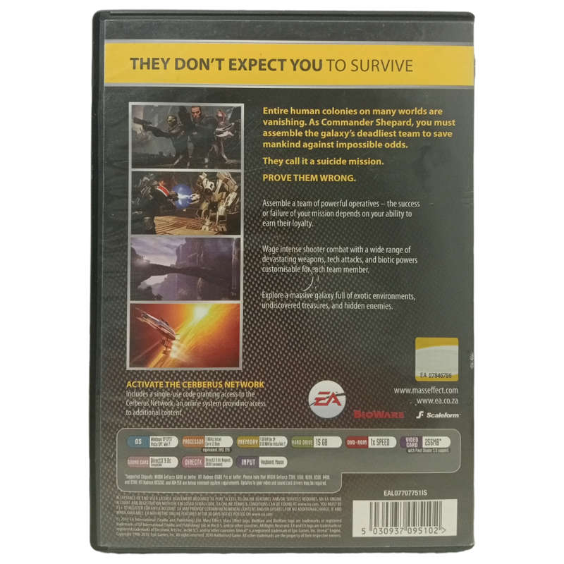 Mass Effect 2 PC (DVD)