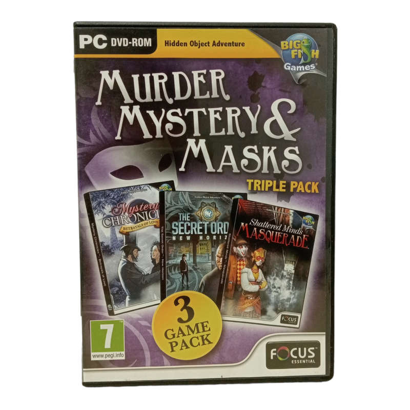 Murder Mystery & Masks - Triple Pack PC (DVD)