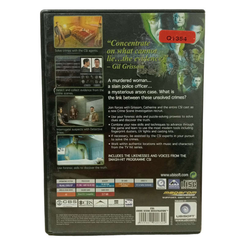CSI: Crime Scene Investigation PC (CD)