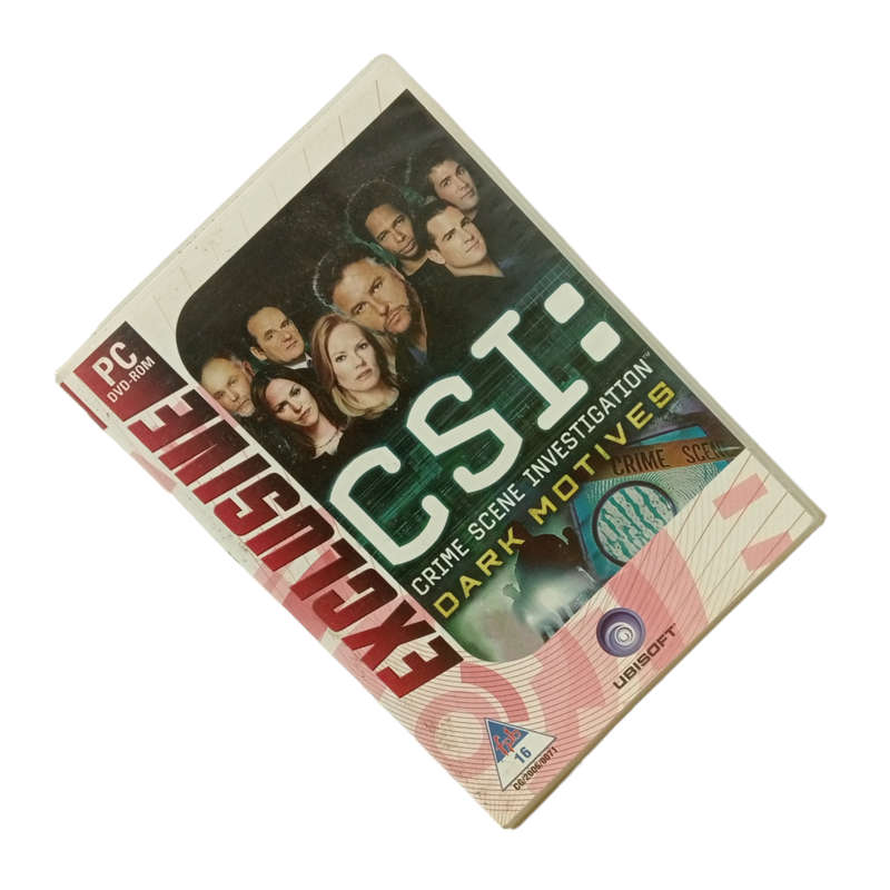 CSI: Crime Scene Investigation - Dark Motives PC (DVD)