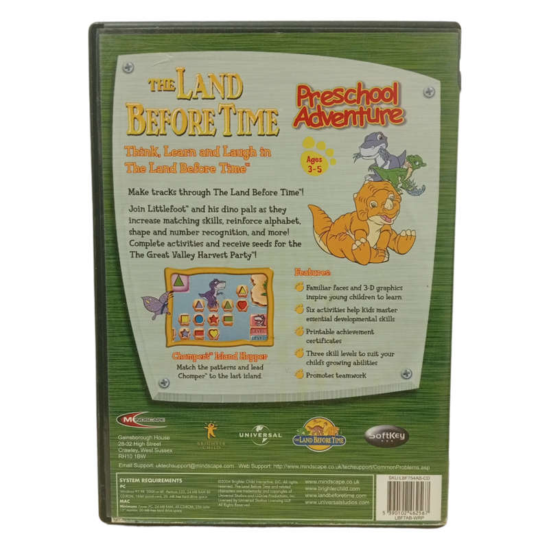 The Land Before Time PC (CD)