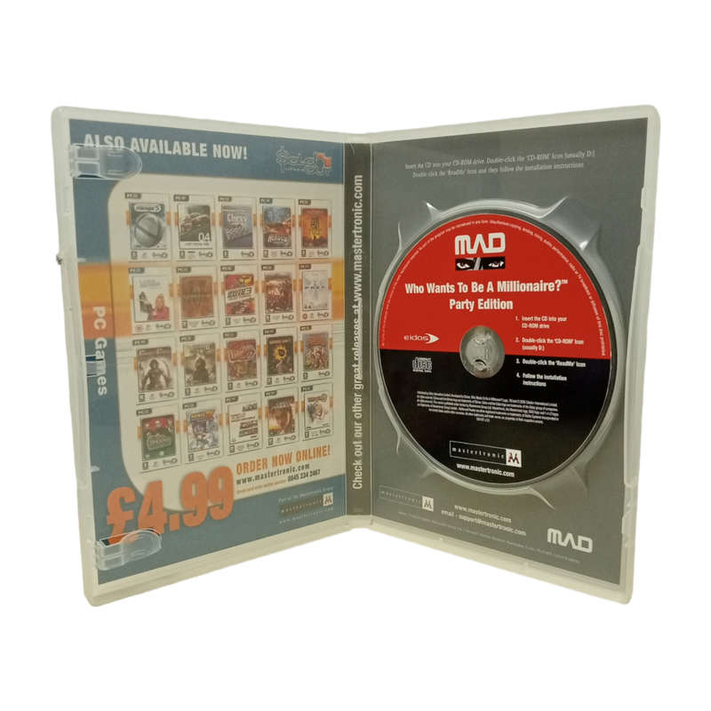 Who Wants To Be A Millionaire - Party Edition PC (CD)